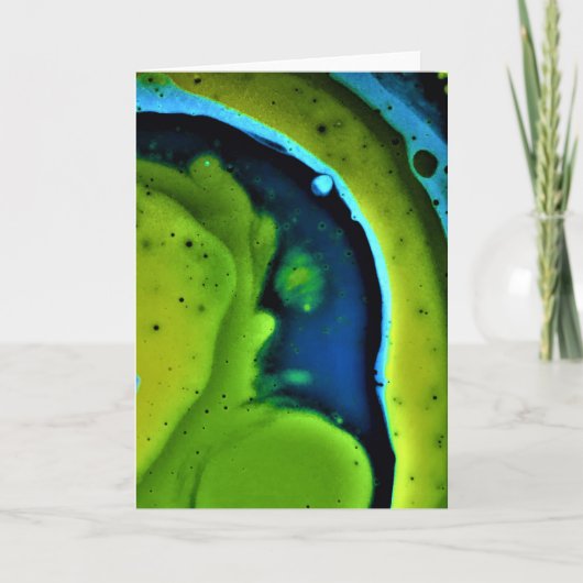 Abstracte kleurenstudie 240, kaart (Voorkant)