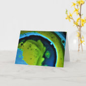 Abstracte kleurenstudie 240, kaart (Gele Bloem)