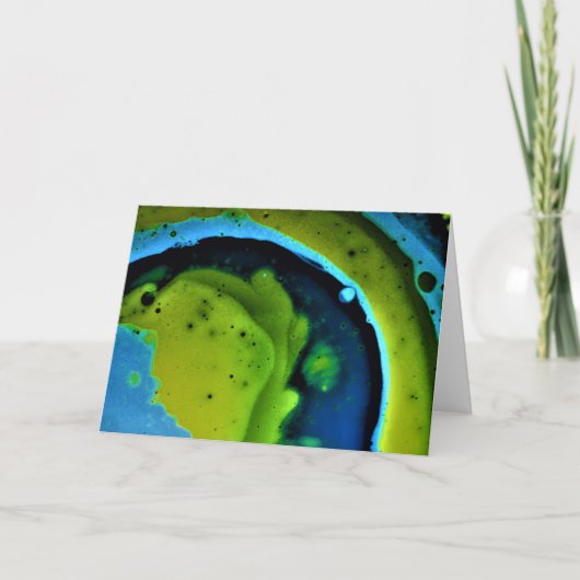 Abstracte kleurenstudie 240, kaart (Voorkant)