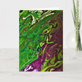 Abstracte kleurenstudie 241, kaart