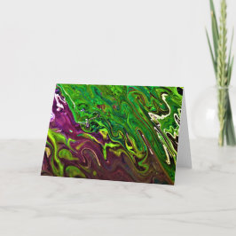 Abstracte kleurenstudie 241, kaart