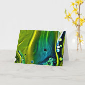 Abstracte kleurenstudie 242, kaart (Gele Bloem)