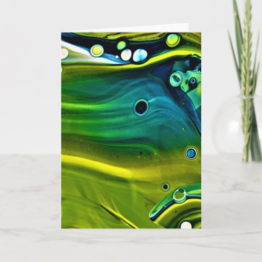 Abstracte kleurenstudie 242, kaart (Voorkant)