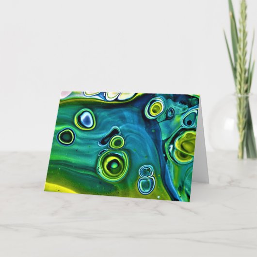 Abstracte kleurenstudie 248, kaart (Voorkant)