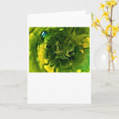 Abstracte kleurenstudie 249, Kaart (Gele Bloem)
