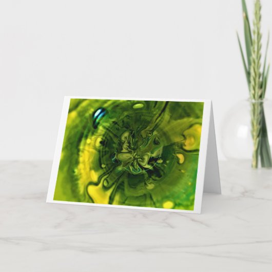 Abstracte kleurenstudie 249, Kaart (Voorkant)