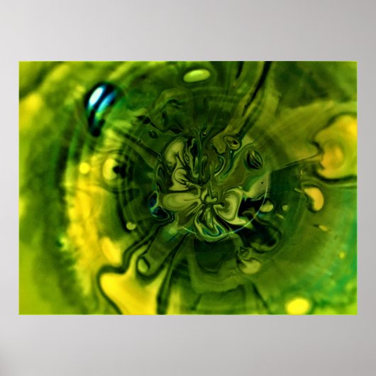 Abstracte kleurenstudie 249, poster (Voorkant)