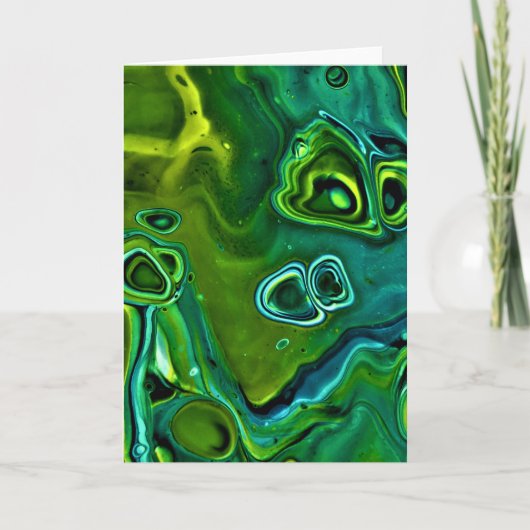 Abstracte kleurenstudie 250, kaart (Voorkant)