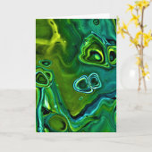 Abstracte kleurenstudie 250, kaart (Gele Bloem)