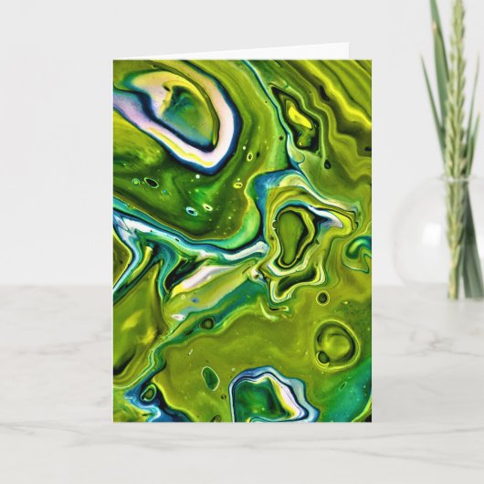 Abstracte kleurenstudie 253, kaart (Voorkant)