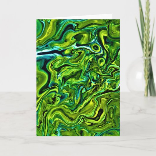 Abstracte kleurenstudie 254, kaart (Voorkant)