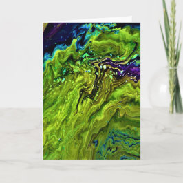 Abstracte kleurenstudie 25, kaart