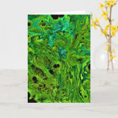 Abstracte kleurenstudie 262, kaart (Gele Bloem)