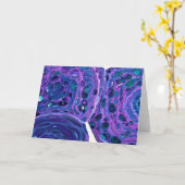 Abstracte kleurenstudie 264, kaart (Gele Bloem)