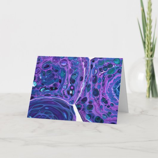 Abstracte kleurenstudie 264, kaart (Voorkant)