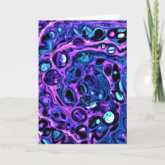 Abstracte kleurenstudie 265, kaart (Voorkant)