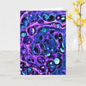 Abstracte kleurenstudie 265, kaart (Gele Bloem)