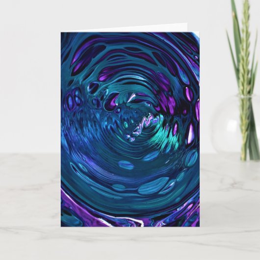 Abstracte kleurenstudie 266, kaart (Voorkant)