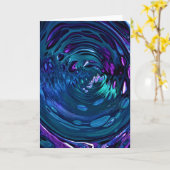 Abstracte kleurenstudie 266, kaart (Gele Bloem)