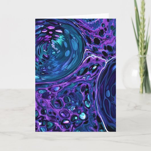 Abstracte kleurenstudie 267, kaart (Voorkant)