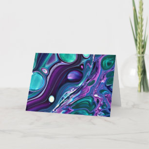 Abstracte kleurenstudie 268, kaart