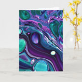 Abstracte kleurenstudie 268, kaart (Gele Bloem)