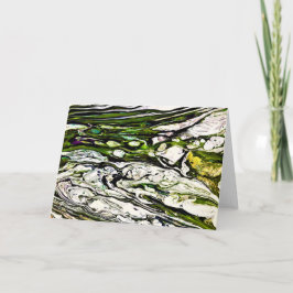 Abstracte kleurenstudie 26, kaart