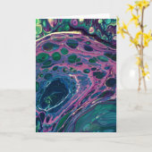 Abstracte kleurenstudie 270, kaart (Gele Bloem)