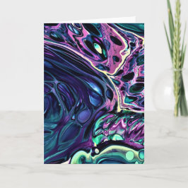 Abstracte kleurenstudie 271, kaart