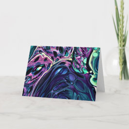 Abstracte kleurenstudie 271, kaart