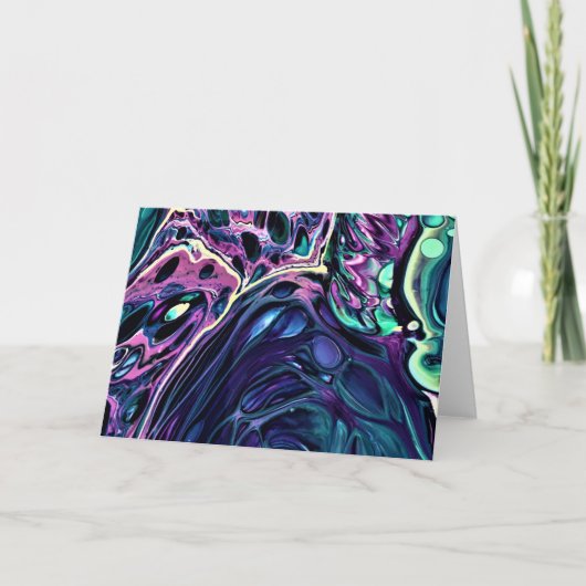 Abstracte kleurenstudie 271, kaart (Voorkant)