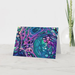 Abstracte kleurenstudie 272, kaart