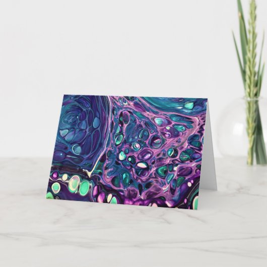 Abstracte kleurenstudie 273, kaart (Voorkant)