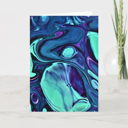 Abstracte kleurenstudie 276, kaart (Voorkant)