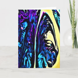 Abstracte kleurenstudie 281, kaart