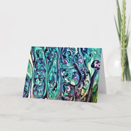 Abstracte kleurenstudie 282, kaart