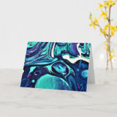 Abstracte kleurenstudie 283, kaart (Gele Bloem)