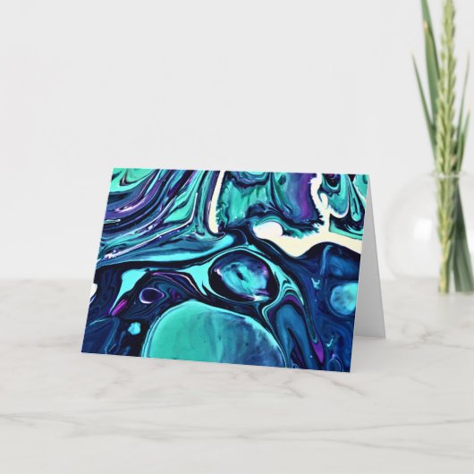 Abstracte kleurenstudie 283, kaart (Voorkant)