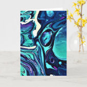 Abstracte kleurenstudie 283, kaart (Gele Bloem)