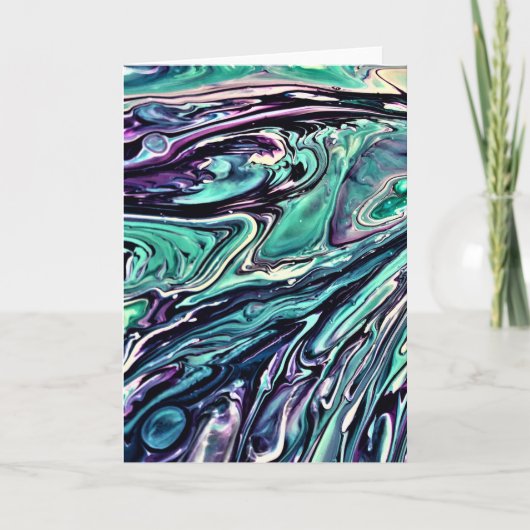 Abstracte kleurenstudie 286, kaart (Voorkant)