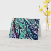 Abstracte kleurenstudie 286, kaart (Gele Bloem)