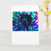 Abstracte kleurenstudie 287, kaart (Gele Bloem)