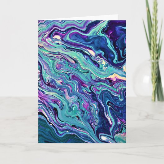 Abstracte kleurenstudie 288, kaart (Voorkant)