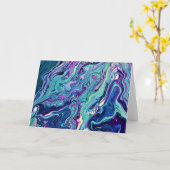 Abstracte kleurenstudie 288, kaart (Gele Bloem)