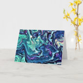 Abstracte kleurenstudie 289, kaart (Gele Bloem)