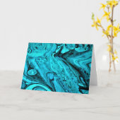 Abstracte kleurenstudie 28, kaart (Gele Bloem)