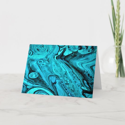 Abstracte kleurenstudie 28, kaart (Voorkant)