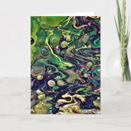 Abstracte kleurenstudie 290, kaart