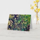 Abstracte kleurenstudie 290, kaart (Gele Bloem)