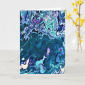 Abstracte kleurenstudie 293, kaart (Gele Bloem)